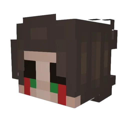 jugendhaus69 Minecraft avatar head, 3D render