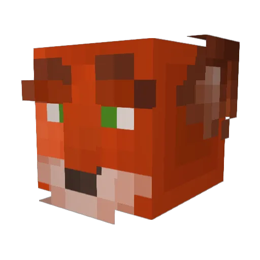 jugglingjoker2 Minecraft avatar head, 3D render