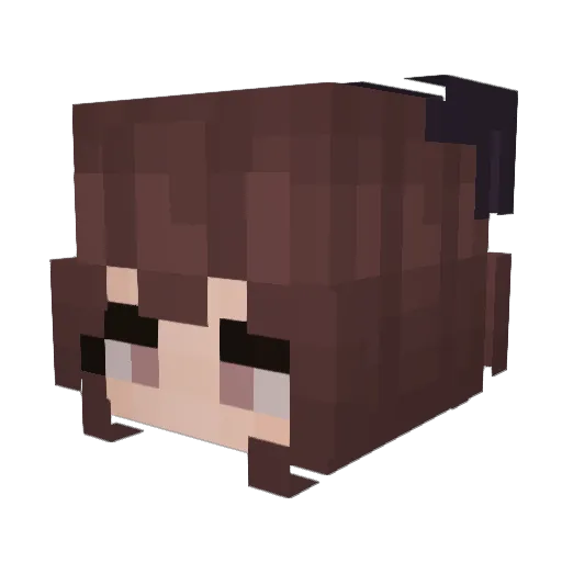 juhan_10 Minecraft avatar head, 3D render