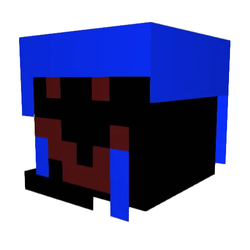 juho_0523 Minecraft avatar head, 3D render