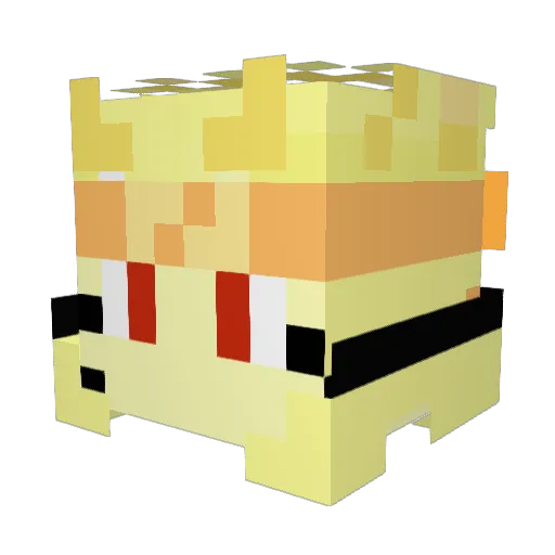 juhwan0119 Minecraft avatar head, 3D render