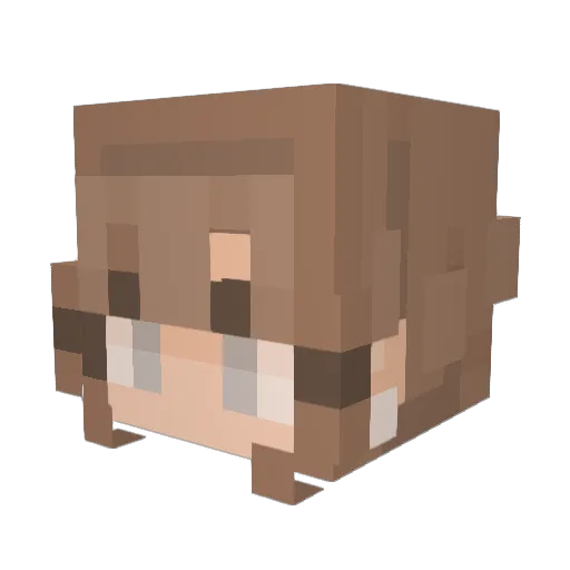juhyun0105 Minecraft avatar head, 3D render