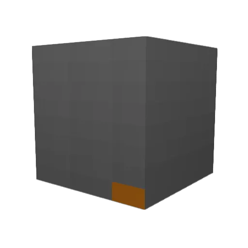 juicemonkey45 Minecraft avatar head, 3D render