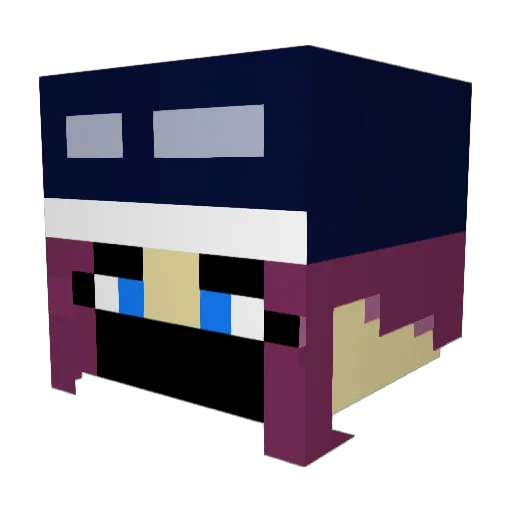 juicy7913 Minecraft avatar head, 3D render