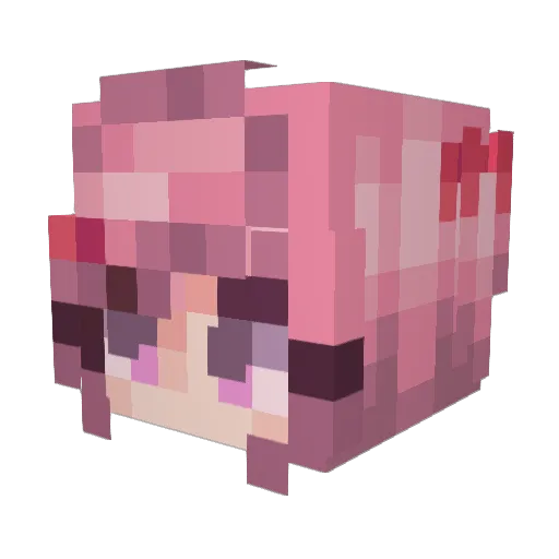 juicyjack18 Minecraft avatar head, 3D render