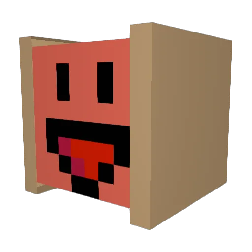 juicysquirrel09 Minecraft avatar head, 3D render