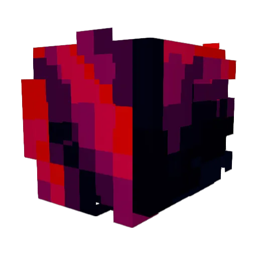 jujunon1 Minecraft avatar head, 3D render