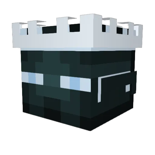 jujuo07 Minecraft avatar head, 3D render
