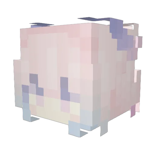 juk0n Minecraft avatar head, 3D render