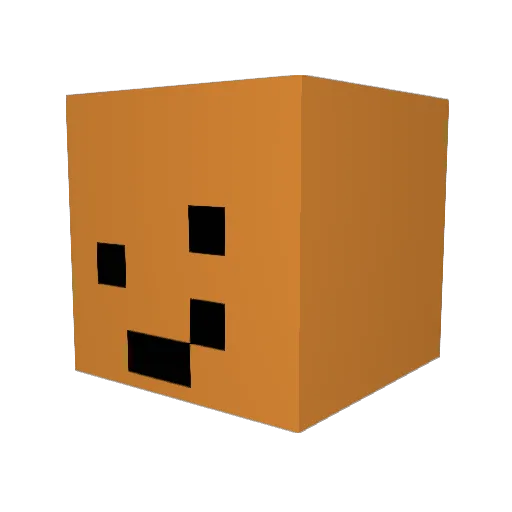 jukanimal Minecraft avatar head, 3D render