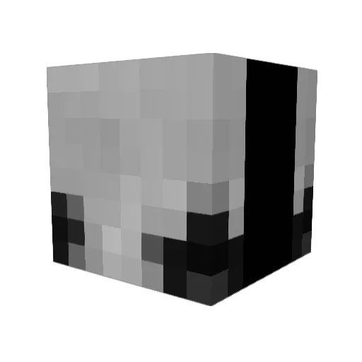 jukass Minecraft avatar head, 3D render