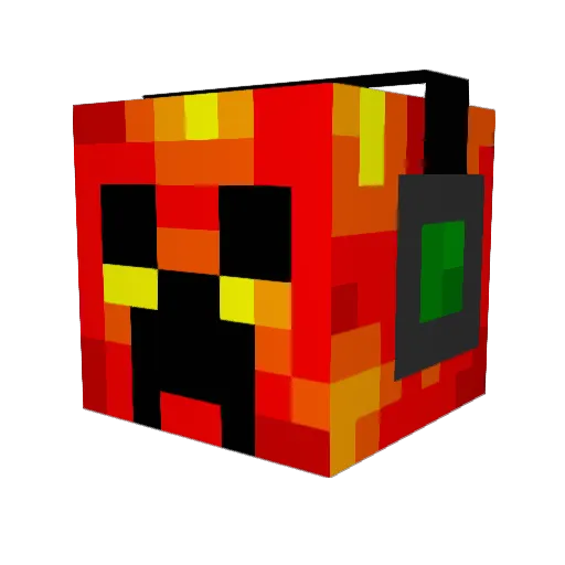 juke0919 Minecraft avatar head, 3D render