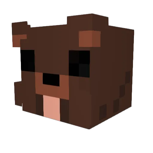 jukebox253 Minecraft avatar head, 3D render
