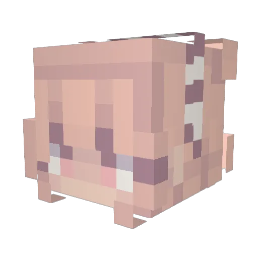 jula69 Minecraft avatar head, 3D render