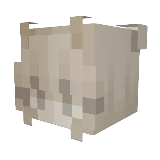 julciax110 Minecraft avatar head, 3D render