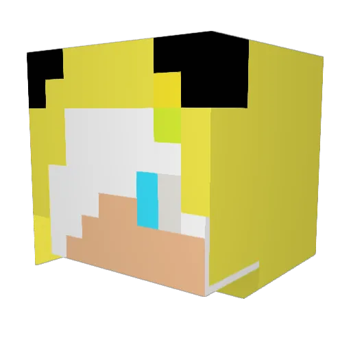 julebukk123 Minecraft avatar head, 3D render