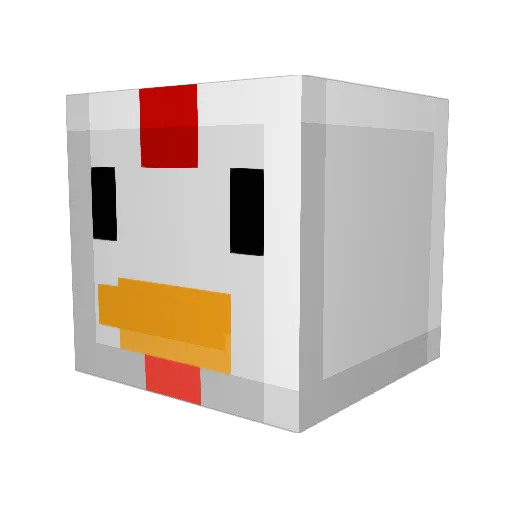 julemand159 Minecraft avatar head, 3D render