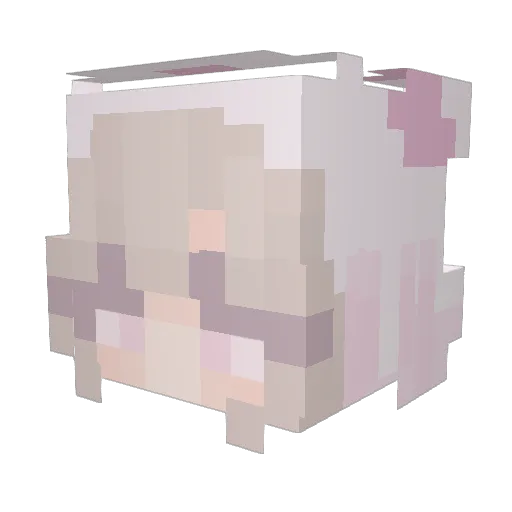 juleoio Minecraft avatar head, 3D render
