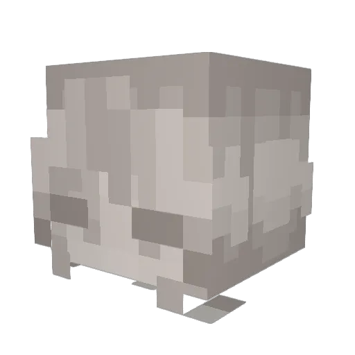 jules7700 Minecraft avatar head, 3D render