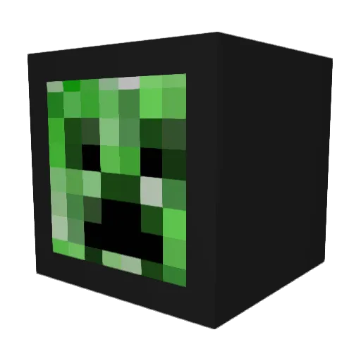 julesb7 Minecraft avatar head, 3D render