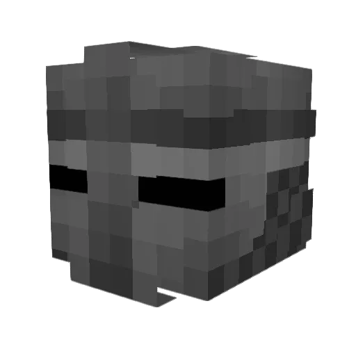 julesdu64 Minecraft avatar head, 3D render