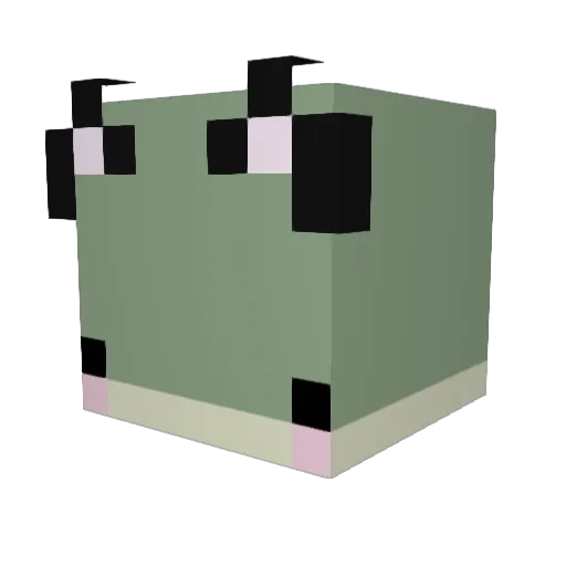 julesinnit Minecraft avatar head, 3D render