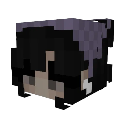 juless315 Minecraft avatar head, 3D render