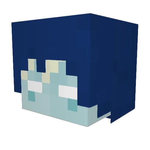 julesthakid Minecraft avatar head, 3D render