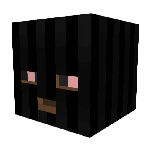 julho_XD Minecraft avatar head, 3D render