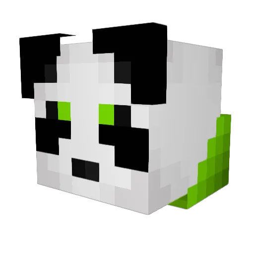 juli5160 Minecraft avatar head, 3D render