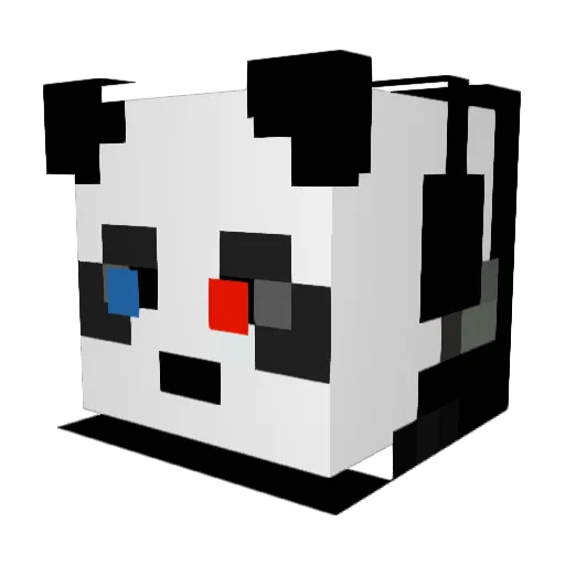 julian3321 Minecraft avatar head, 3D render
