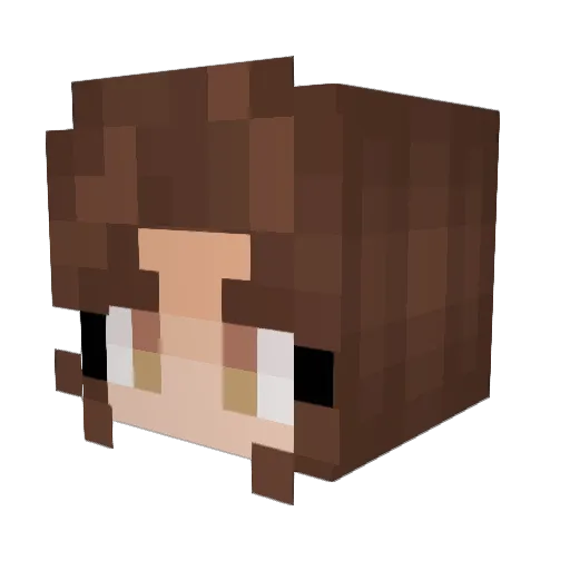 julianahm7 Minecraft avatar head, 3D render