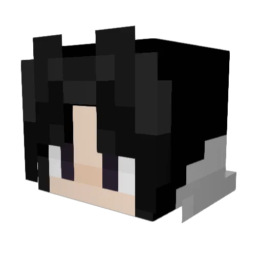 juliandagoat101 Minecraft avatar head, 3D render