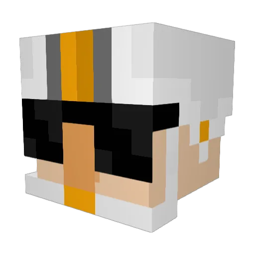 juliangames22 Minecraft avatar head, 3D render