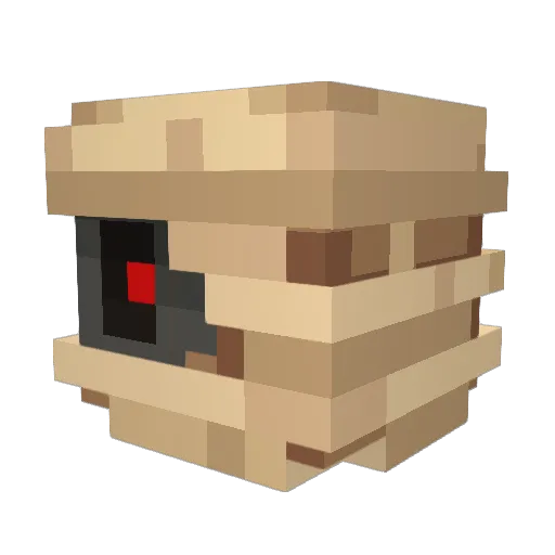 julianne09 Minecraft avatar head, 3D render