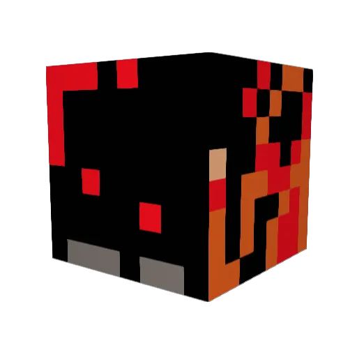 julianw2008 Minecraft avatar head, 3D render
