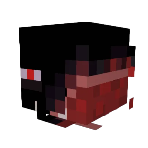 julic017 Minecraft avatar head, 3D render