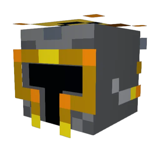 julie642501 Minecraft avatar head, 3D render