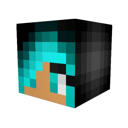 juliem25 Minecraft avatar head, 3D render