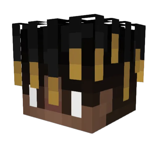 julionexxd Minecraft avatar head, 3D render