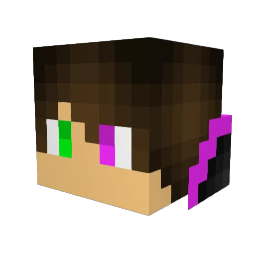 julius18122008 Minecraft avatar head, 3D render