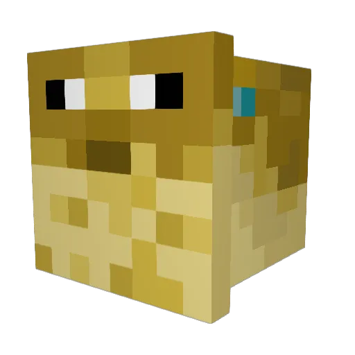 juliussz Minecraft avatar head, 3D render