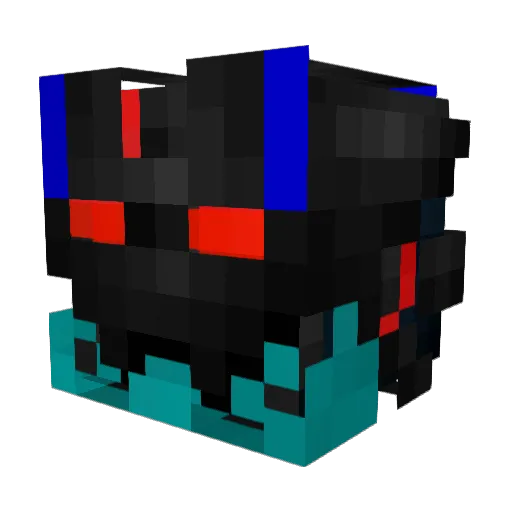 juliux7 Minecraft avatar head, 3D render