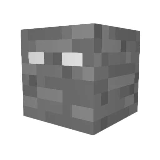 jullemand1 Minecraft avatar head, 3D render