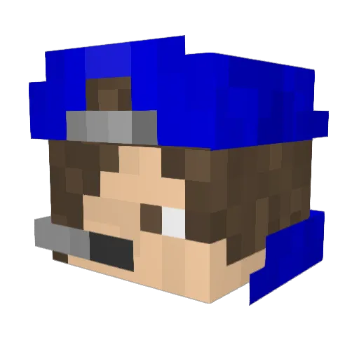 jullemyra123 Minecraft avatar head, 3D render