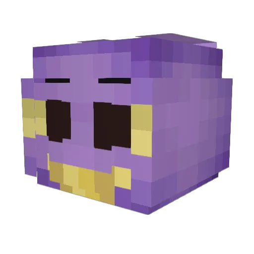 julsjumper_LEL Minecraft avatar head, 3D render