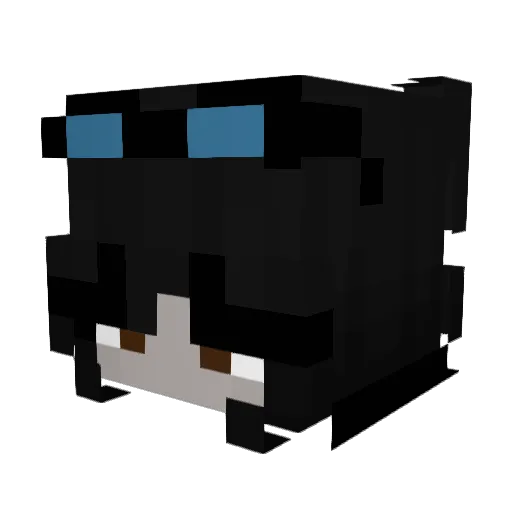 Minecraft-Avatar von julya97: Kopf als 3D-Render