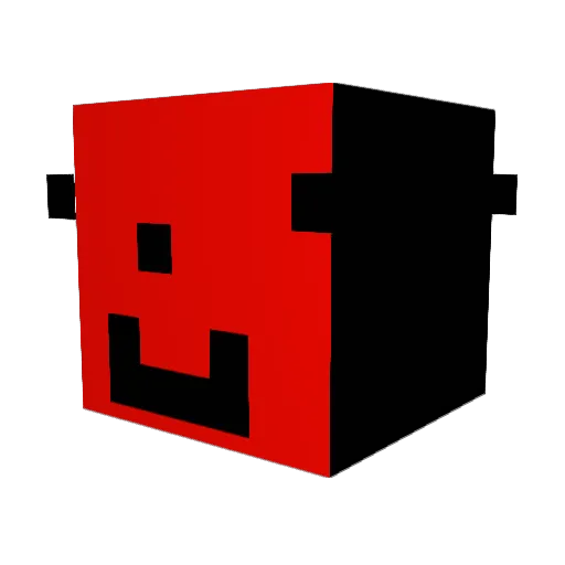 jumawit Minecraft avatar head, 3D render