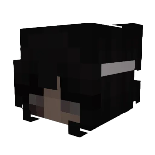 jumpcombo Minecraft avatar head, 3D render