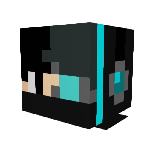 jumper3333 Minecraft avatar head, 3D render